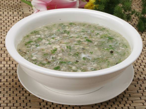 Beef and Egg white Soup 西湖牛肉羹